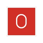 O Button (blood Type) SVG Icon